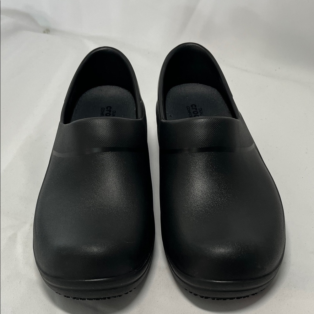 CROCS Dual Comfort Black Clogs